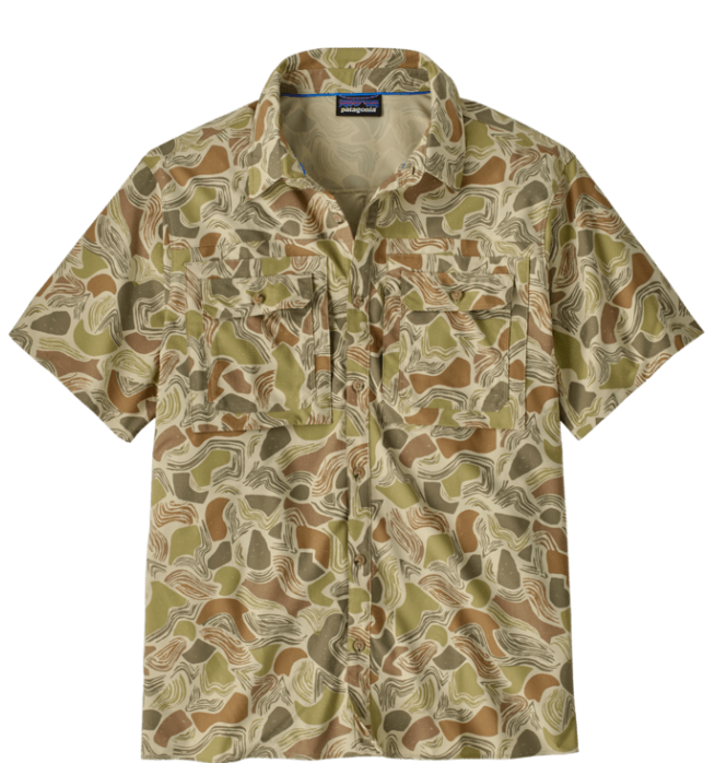 Self Guided Sun Shirt- Coastal Edge/Weathered Stone